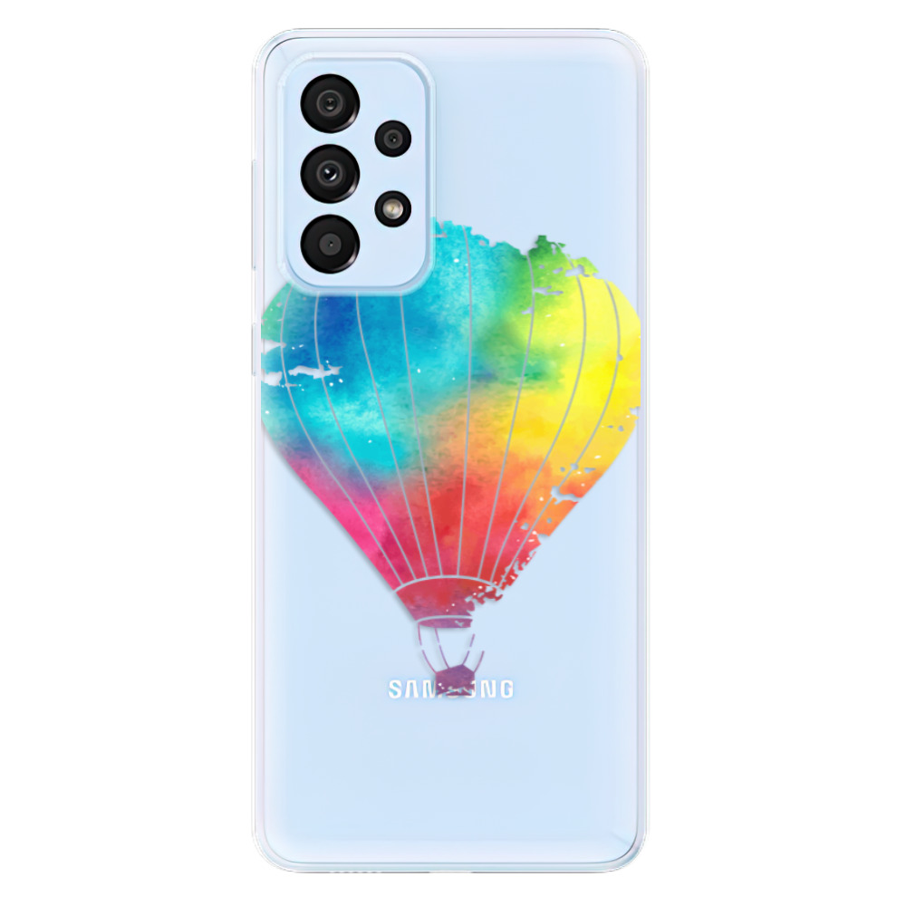 Odolné silikonové pouzdro iSaprio - Flying Baloon 01 - Samsung Galaxy A33 5G