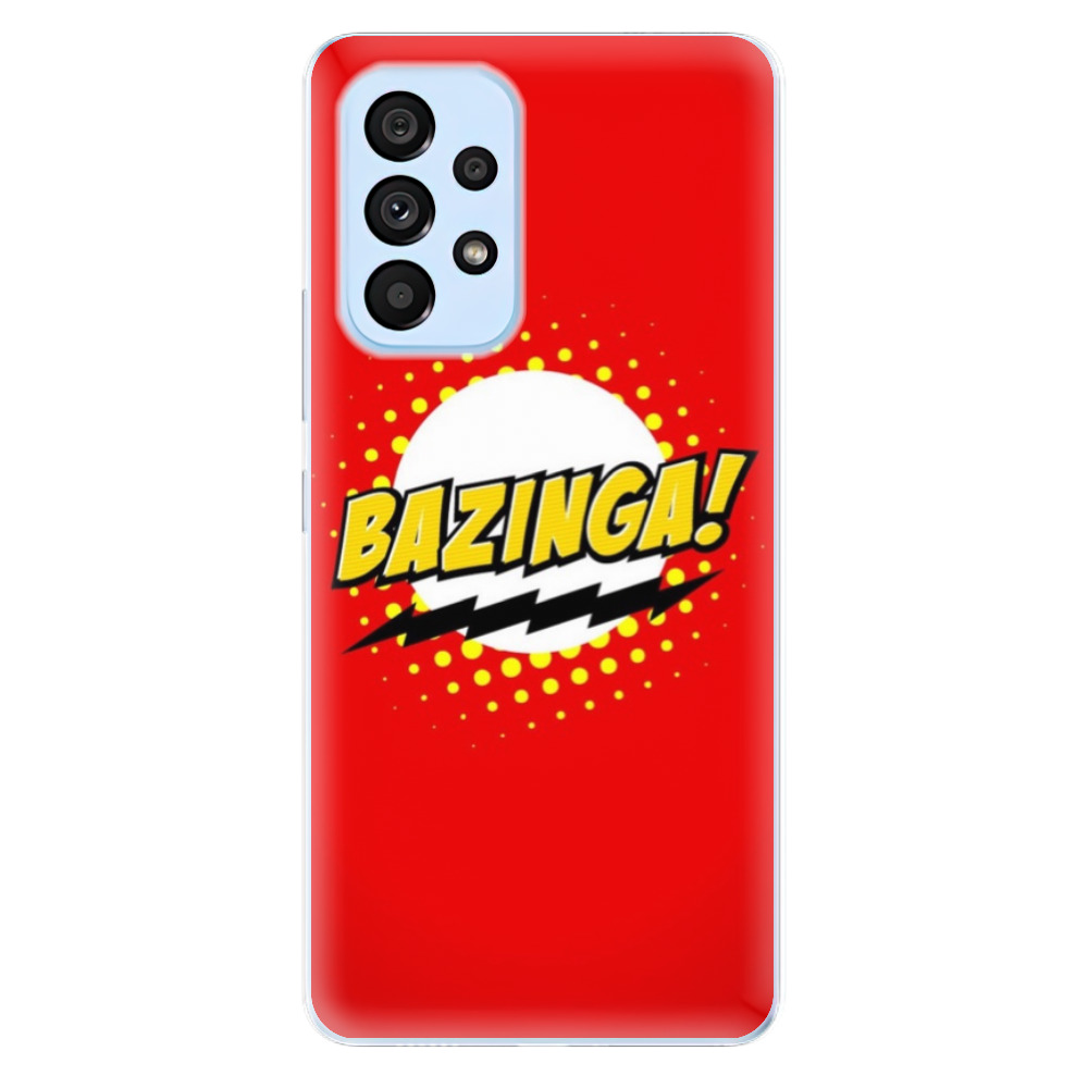 Odolné silikonové pouzdro iSaprio - Bazinga 01 - Samsung Galaxy A53 5G