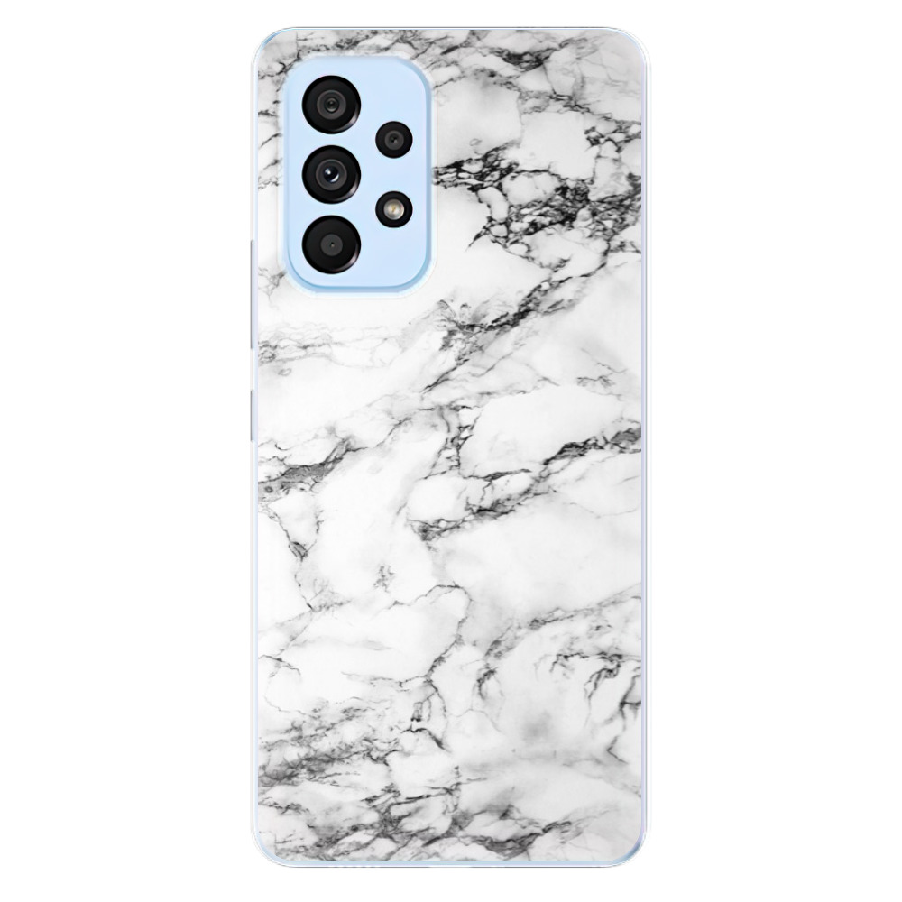 Odolné silikonové pouzdro iSaprio - White Marble 01 - Samsung Galaxy A53 5G