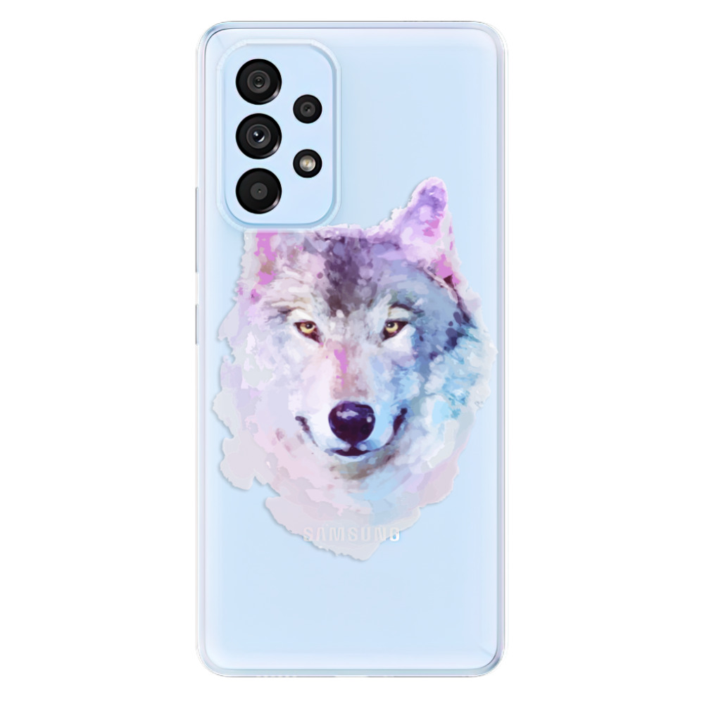 Odolné silikonové pouzdro iSaprio - Wolf 01 - Samsung Galaxy A53 5G