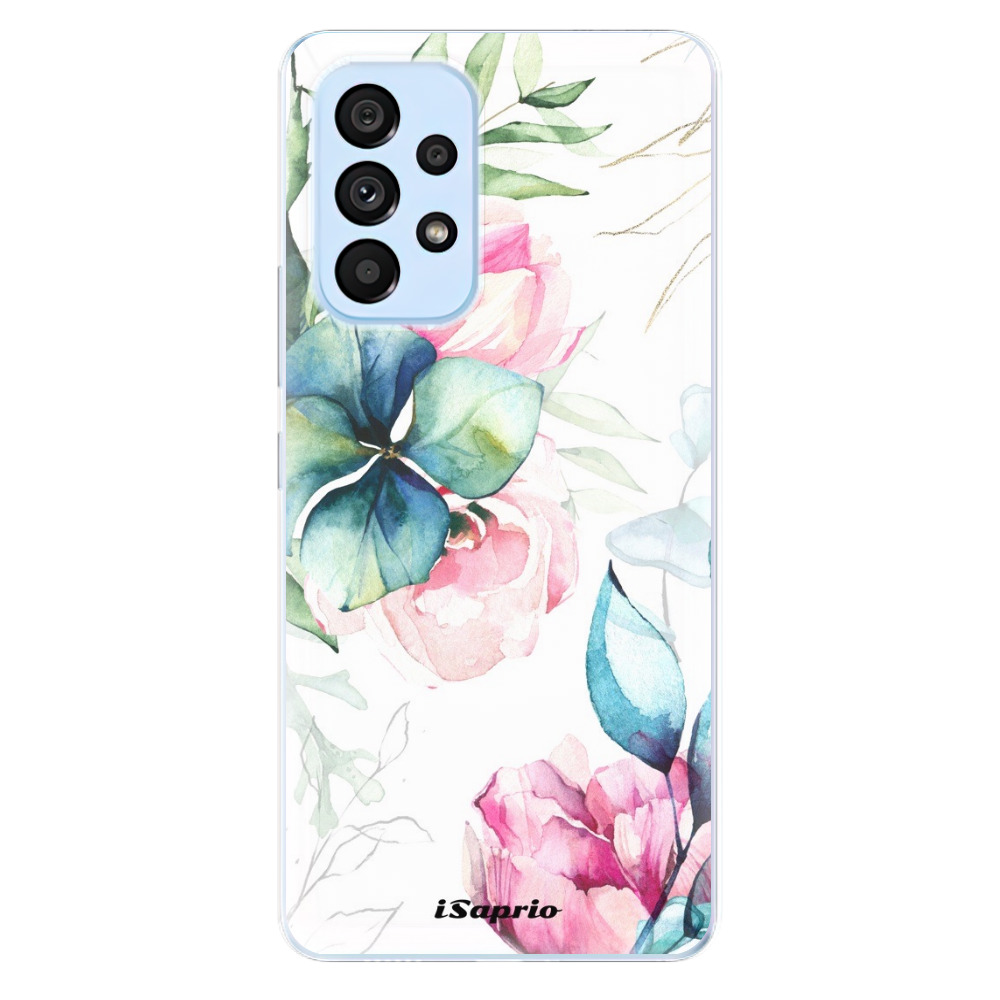 Odolné silikonové pouzdro iSaprio - Flower Art 01 - Samsung Galaxy A53 5G
