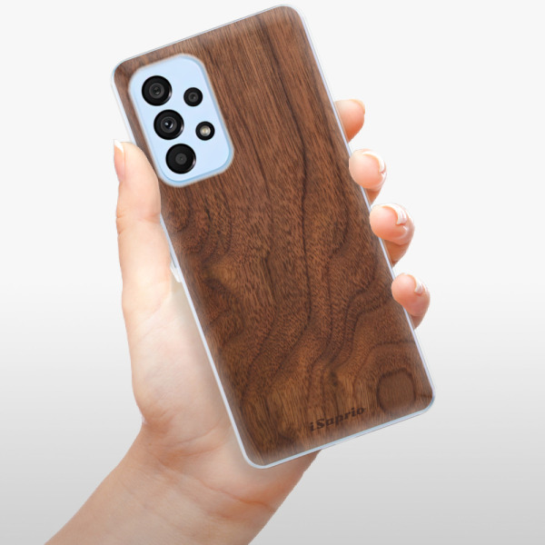 Odolné silikonové pouzdro iSaprio - Wood 10 - Samsung Galaxy A73 5G