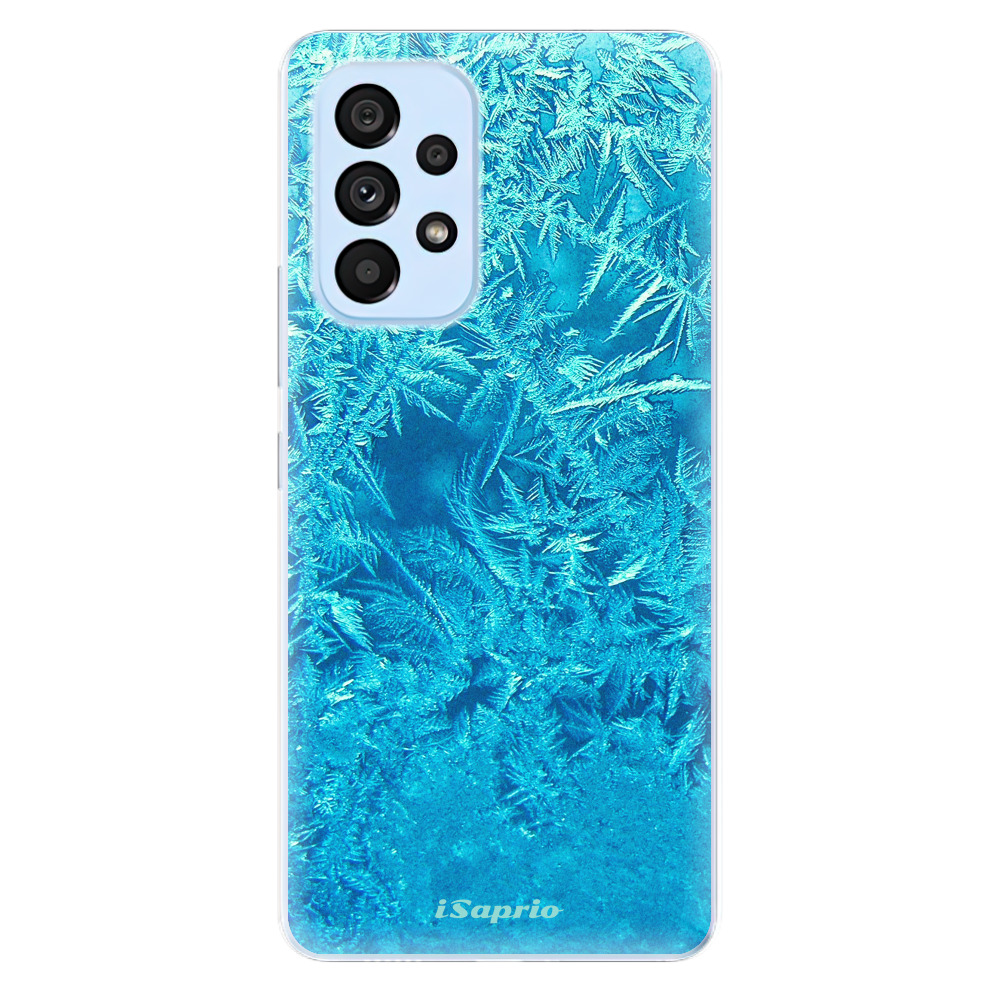 Odolné silikonové pouzdro iSaprio - Ice 01 - Samsung Galaxy A73 5G