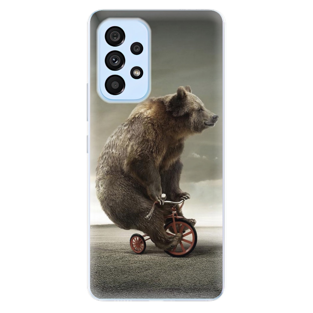 Odolné silikonové pouzdro iSaprio - Bear 01 - Samsung Galaxy A73 5G