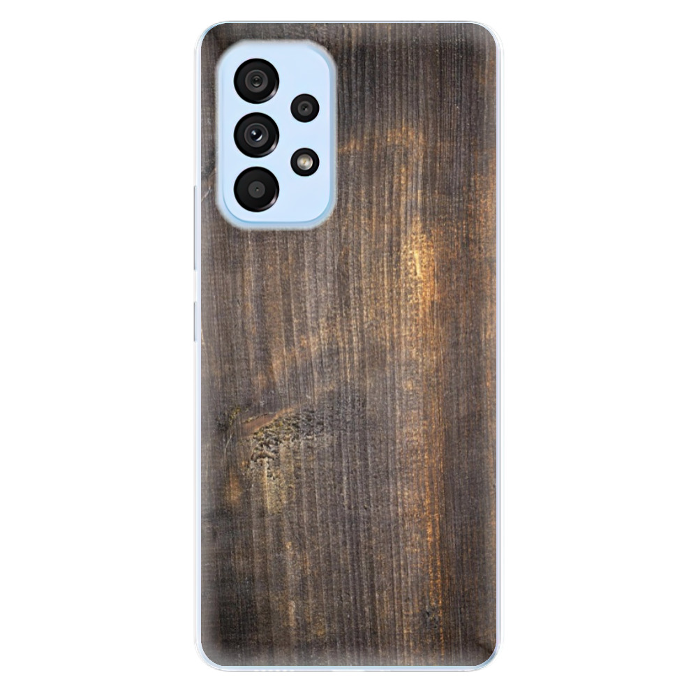 Odolné silikonové pouzdro iSaprio - Old Wood - Samsung Galaxy A73 5G