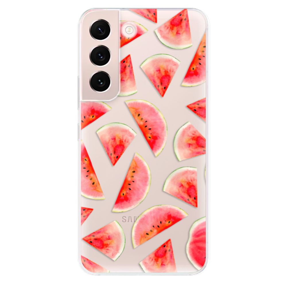 Odolné silikonové pouzdro iSaprio - Melon Pattern 02 - Samsung Galaxy S22 5G