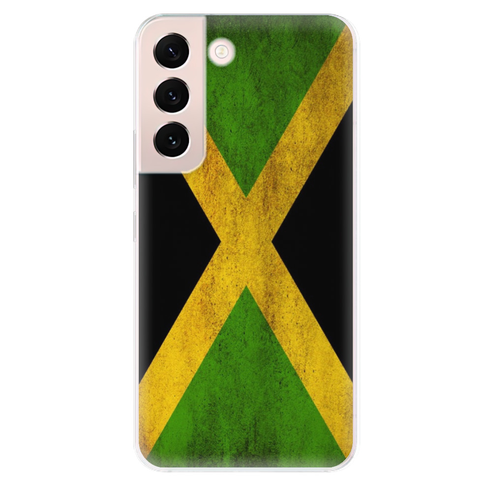 Odolné silikonové pouzdro iSaprio - Flag of Jamaica - Samsung Galaxy S22 5G