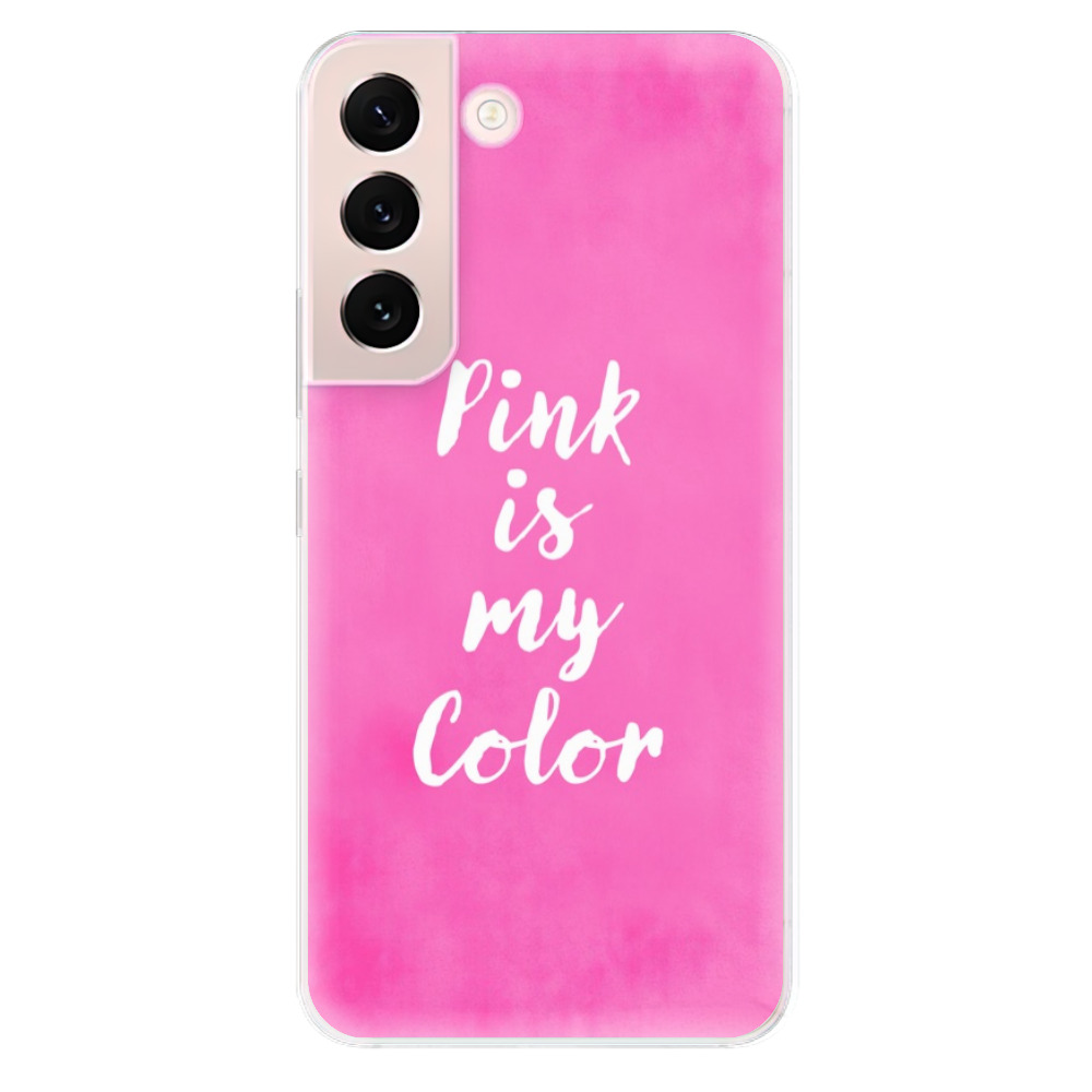 Odolné silikonové pouzdro iSaprio - Pink is my color - Samsung Galaxy S22 5G