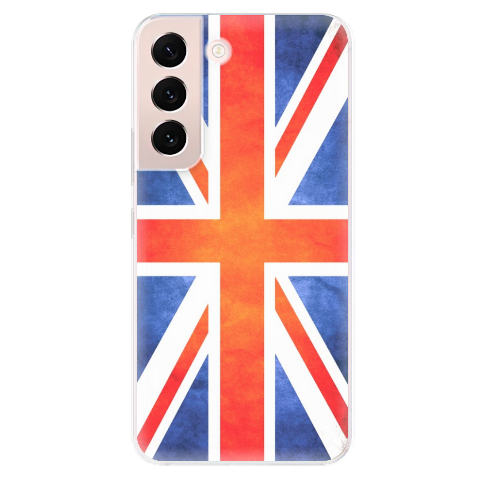 Odolné silikonové pouzdro iSaprio - UK Flag - Samsung Galaxy S22 5G