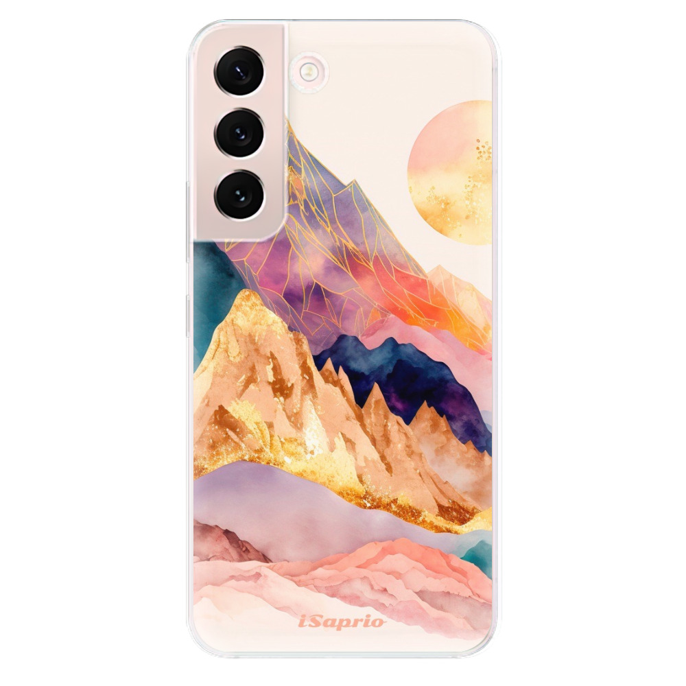 Odolné silikonové pouzdro iSaprio - Abstract Mountains - Samsung Galaxy S22 5G