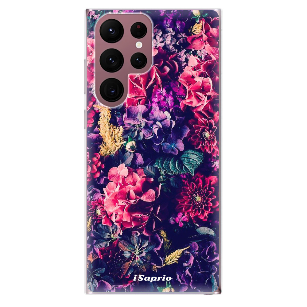 Odolné silikonové pouzdro iSaprio - Flowers 10 - Samsung Galaxy S22 Ultra 5G