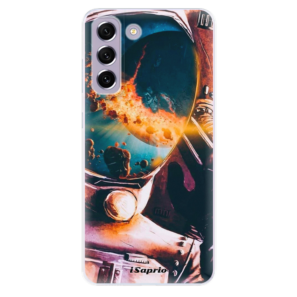 Silikonové odolné pouzdro iSaprio - Astronaut 01 na mobil Samsung Galaxy S21 FE 5G - AKCE (Odolný silikonový kryt, obal, pouzdro iSaprio - Astronaut 01 na mobilní telefon Samsung Galaxy S21 FE 5G)