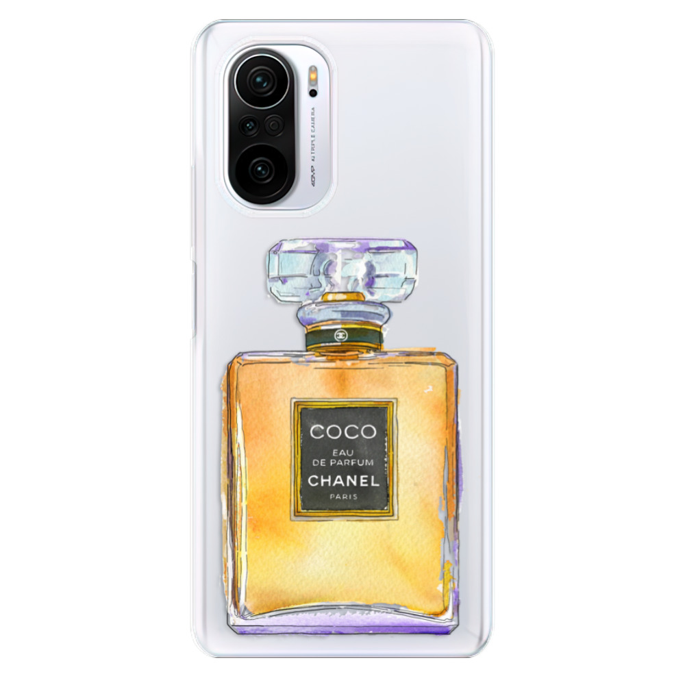 Odolné silikonové pouzdro iSaprio - Chanel Gold - Xiaomi Poco F3