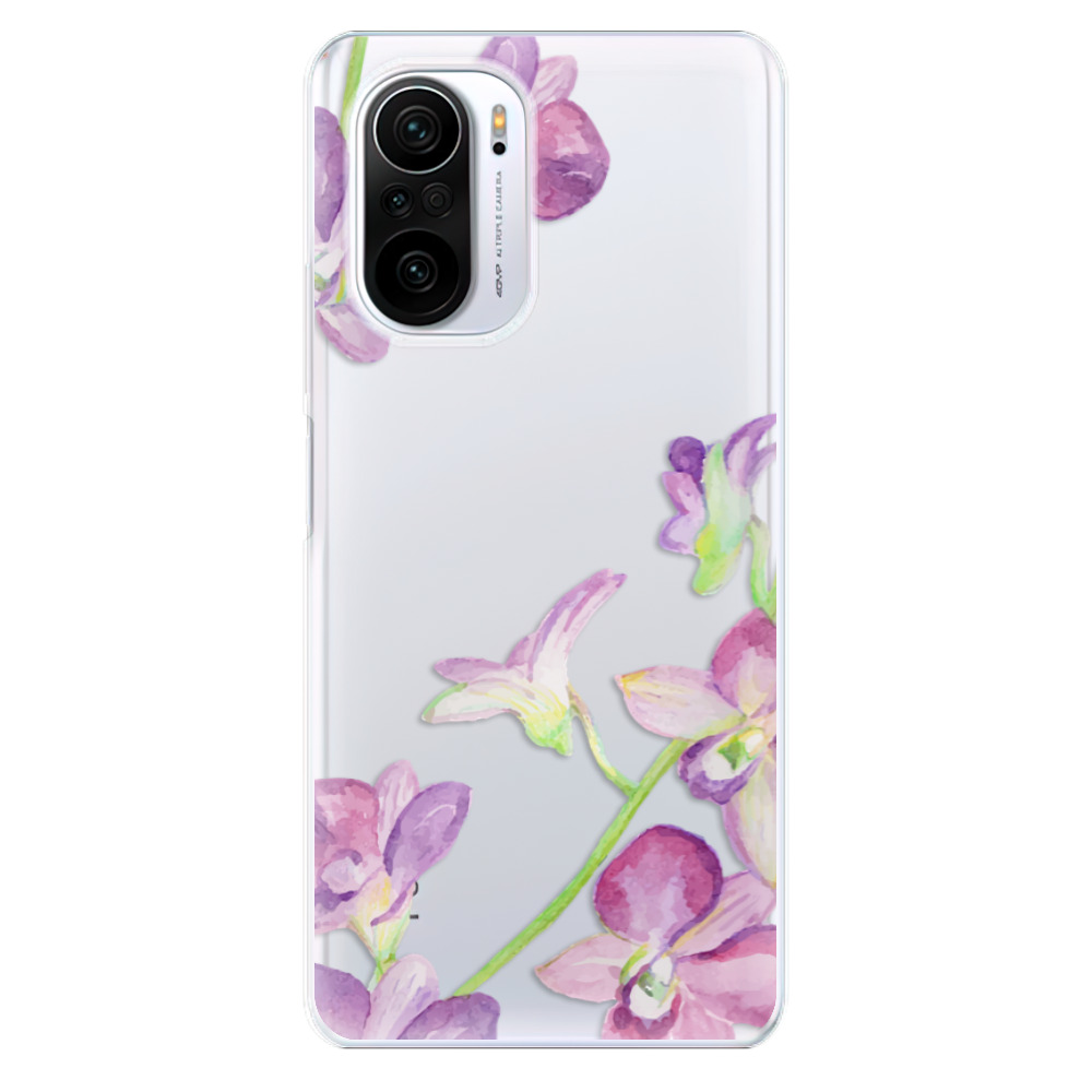 Odolné silikonové pouzdro iSaprio - Purple Orchid - Xiaomi Poco F3