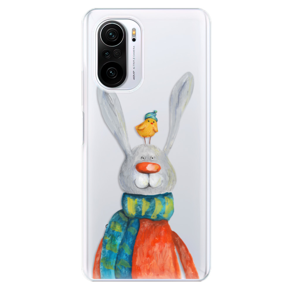 Odolné silikonové pouzdro iSaprio - Rabbit And Bird - Xiaomi Poco F3