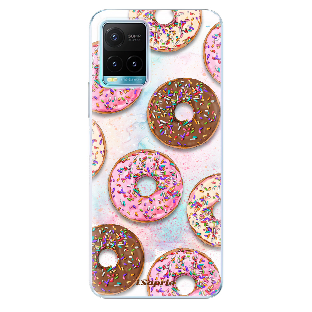 Silikonové odolné pouzdro iSaprio - Donuts 11 na mobil Vivo Y21 / Y21s / Y33s (Odolný silikonový kryt, obal, pouzdro iSaprio - Donuts 11 na mobilní telefon Vivo Y21 / Y21s / Y33s)