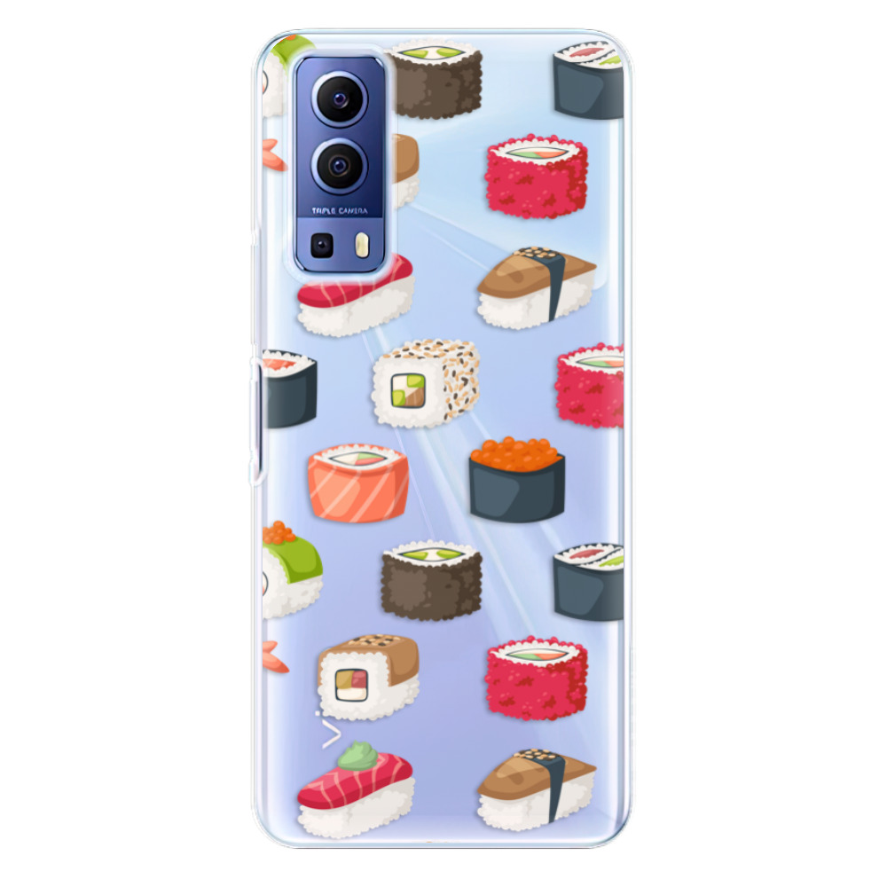 Odolné silikonové pouzdro iSaprio - Sushi Pattern - Vivo Y52 5G