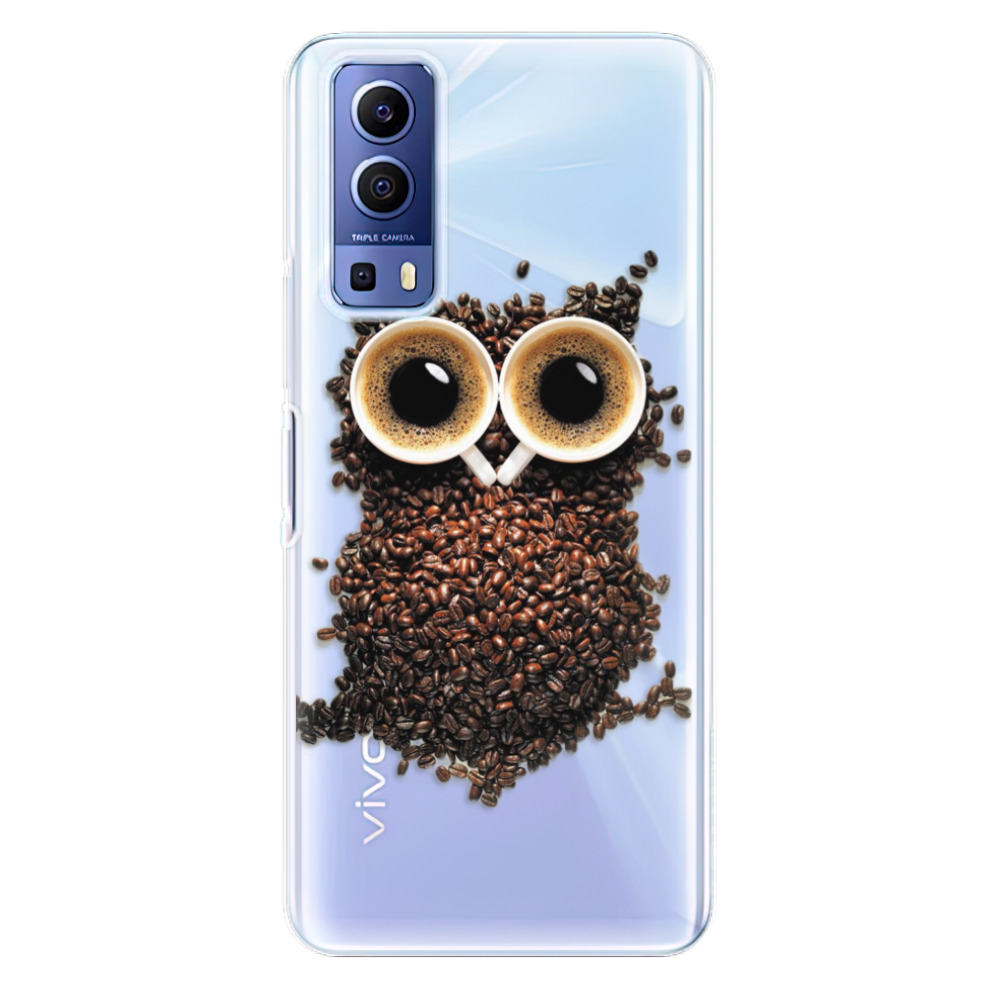 Odolné silikonové pouzdro iSaprio - Owl And Coffee - Vivo Y52 5G