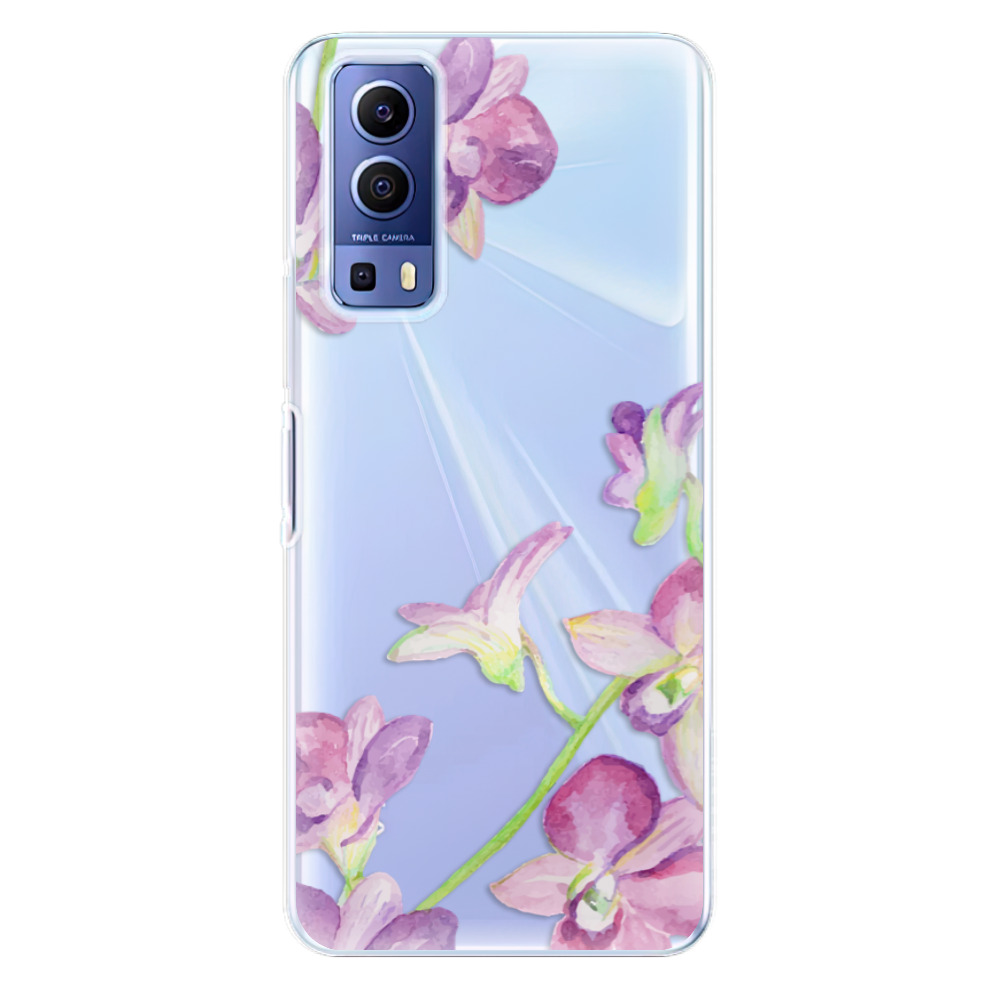 Odolné silikonové pouzdro iSaprio - Purple Orchid - Vivo Y52 5G