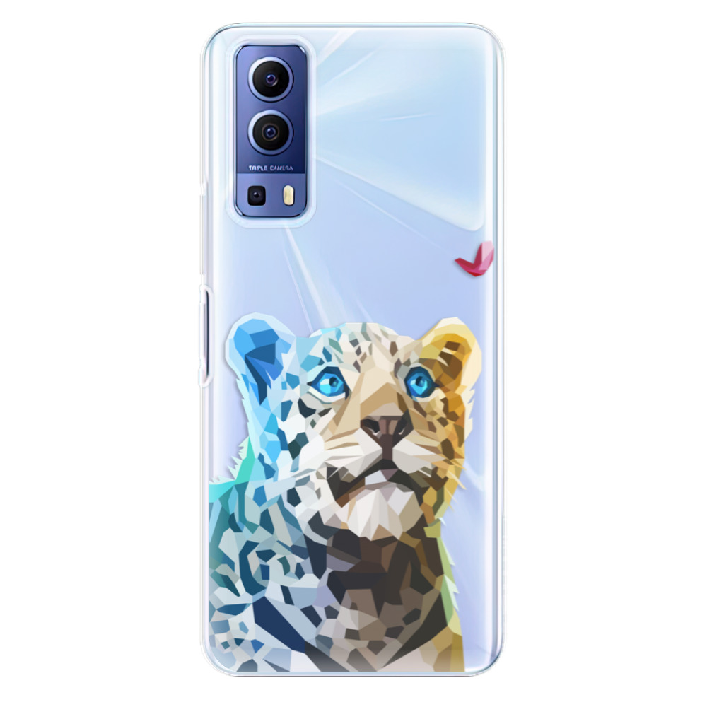 Odolné silikonové pouzdro iSaprio - Leopard With Butterfly - Vivo Y52 5G