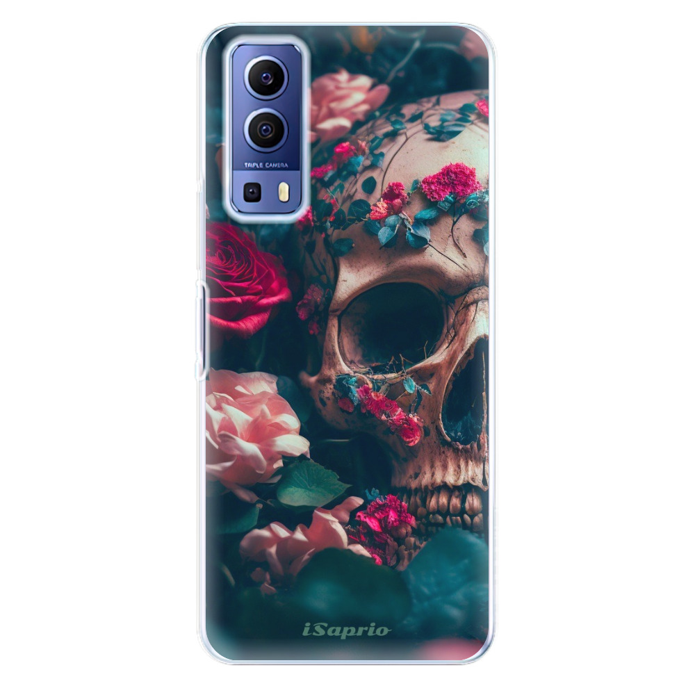 Odolné silikonové pouzdro iSaprio - Skull in Roses - Vivo Y52 5G