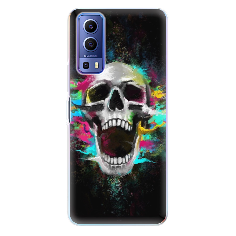 Odolné silikonové pouzdro iSaprio - Skull in Colors - Vivo Y72 5G