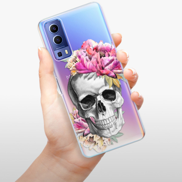 Odolné silikonové pouzdro iSaprio - Pretty Skull - Vivo Y72 5G