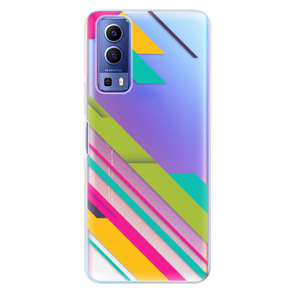 Odolné silikonové pouzdro iSaprio - Color Stripes 03 - Vivo Y72 5G