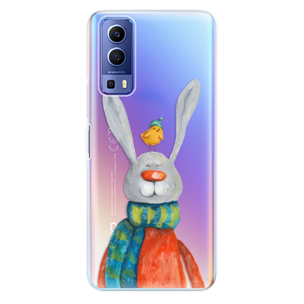 Odolné silikonové pouzdro iSaprio - Rabbit And Bird - Vivo Y72 5G