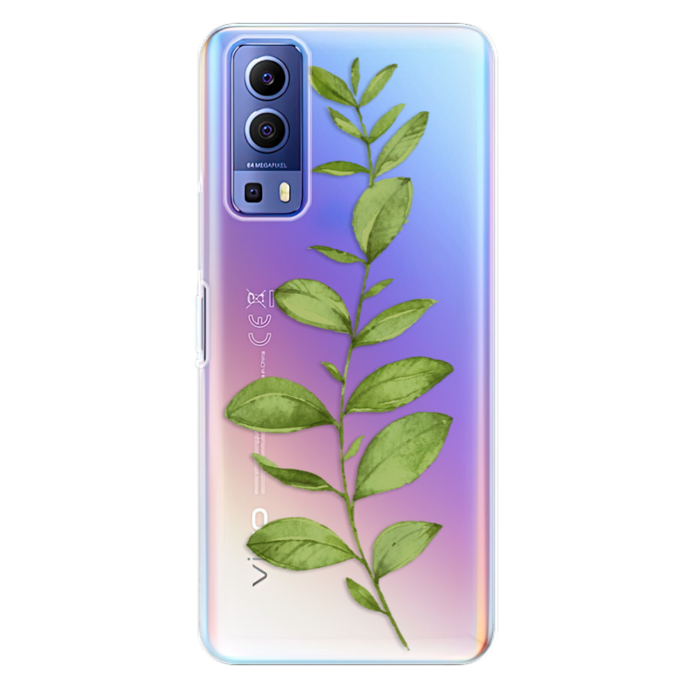 Odolné silikonové pouzdro iSaprio - Green Plant 01 - Vivo Y72 5G