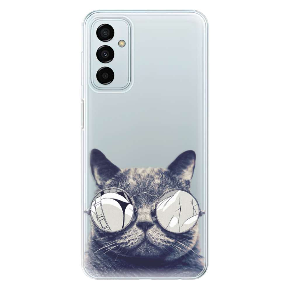 Silikonové odolné pouzdro iSaprio - Crazy Cat 01 na mobil Samsung Galaxy M23 5G (Silikonový odolný kryt, obal, pouzdro iSaprio - Crazy Cat 01 na mobilní telefon Samsung Galaxy M23 5G)