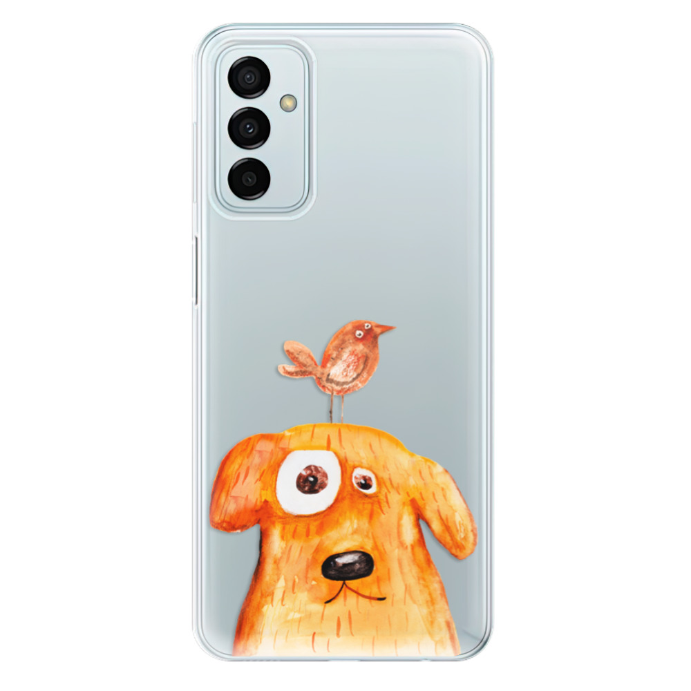 Silikonové odolné pouzdro iSaprio - Dog And Bird na mobil Samsung Galaxy M23 5G (Silikonový odolný kryt, obal, pouzdro iSaprio - Dog And Bird na mobilní telefon Samsung Galaxy M23 5G)