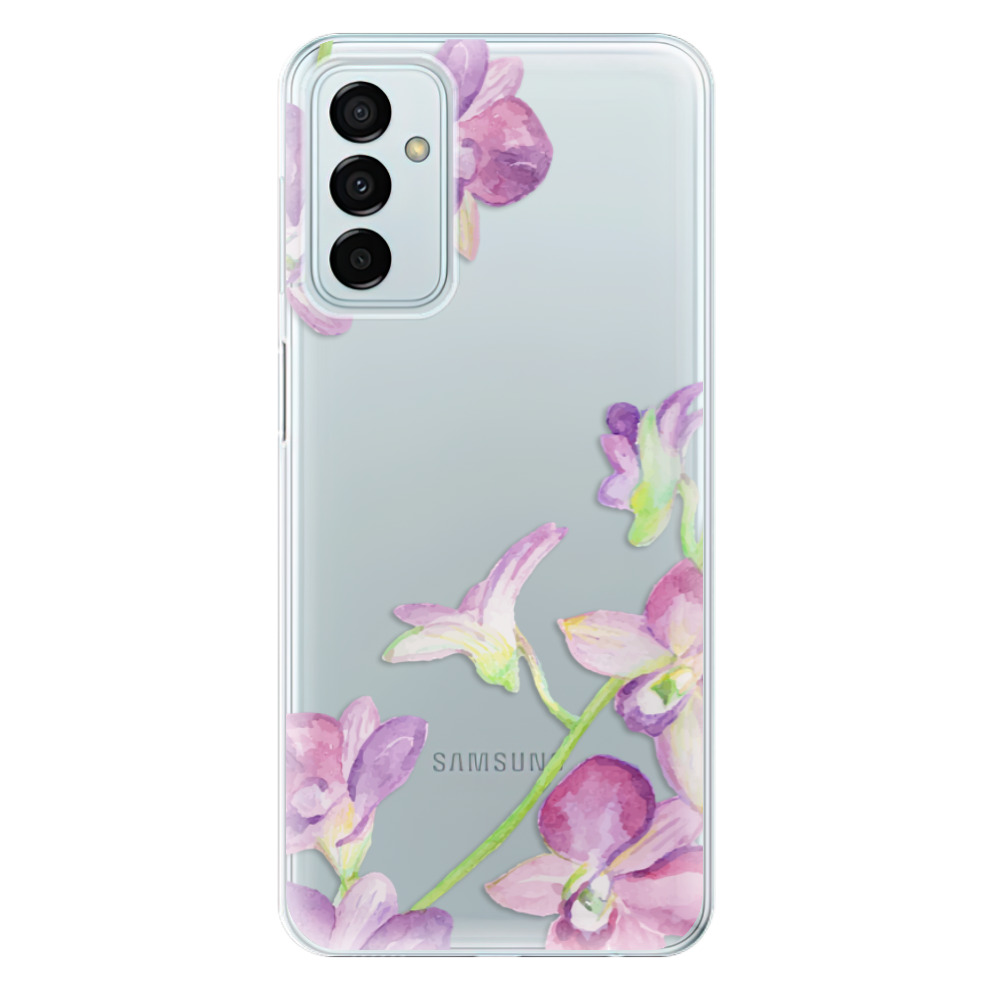 Silikonové odolné pouzdro iSaprio - Purple Orchid na mobil Samsung Galaxy M23 5G (Silikonový odolný kryt, obal, pouzdro iSaprio - Purple Orchid na mobilní telefon Samsung Galaxy M23 5G)