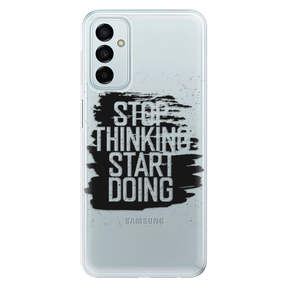 Odolné silikonové pouzdro iSaprio - Start Doing - black - Samsung Galaxy M23 5G