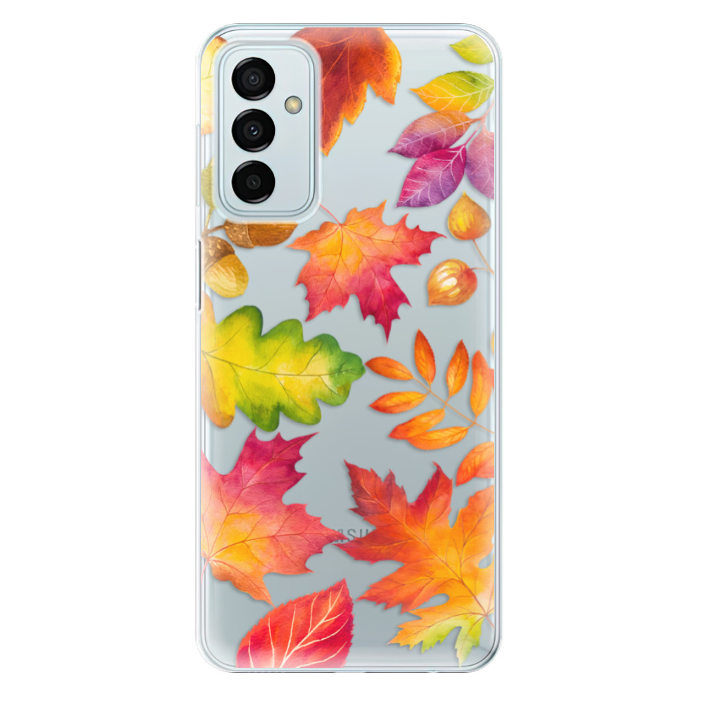 Silikonové odolné pouzdro iSaprio - Autumn Leaves 01 na mobil Samsung Galaxy M23 5G (Silikonový odolný kryt, obal, pouzdro iSaprio - Autumn Leaves 01 na mobilní telefon Samsung Galaxy M23 5G)