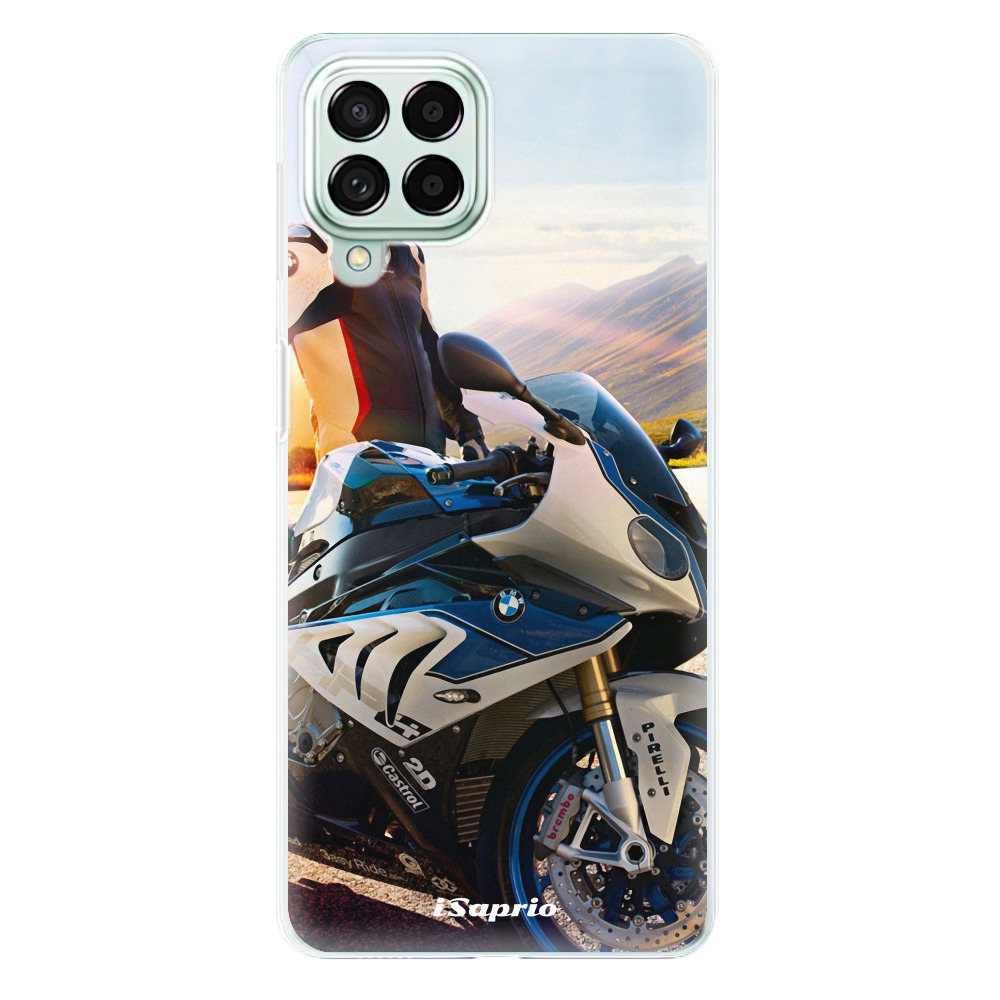 Odolné silikonové pouzdro iSaprio - Motorcycle 10 - Samsung Galaxy M53 5G