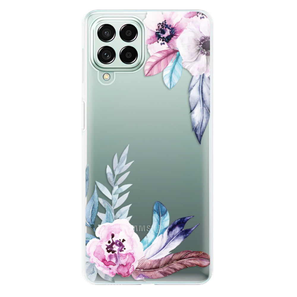Silikonové odolné pouzdro iSaprio - Flower Pattern 04 na mobil Samsung Galaxy M53 5G (Silikonový odolný kryt, obal, pouzdro iSaprio - Flower Pattern 04 na mobilní telefon Samsung Galaxy M53 5G)