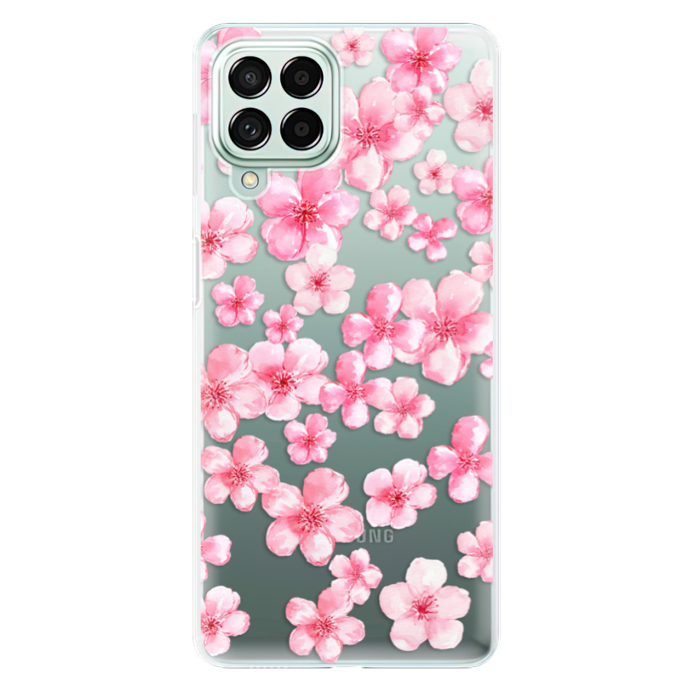 Silikonové odolné pouzdro iSaprio - Flower Pattern 05 na mobil Samsung Galaxy M53 5G (Silikonový odolný kryt, obal, pouzdro iSaprio - Flower Pattern 05 na mobilní telefon Samsung Galaxy M53 5G)