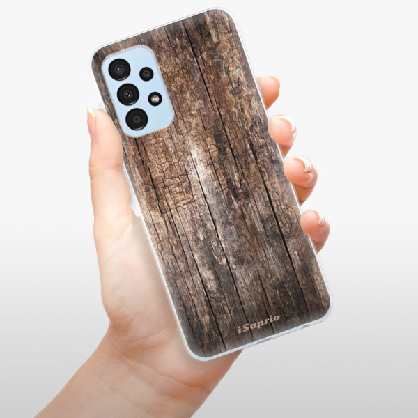 Odolné silikonové pouzdro iSaprio - Wood 11 - Samsung Galaxy A13