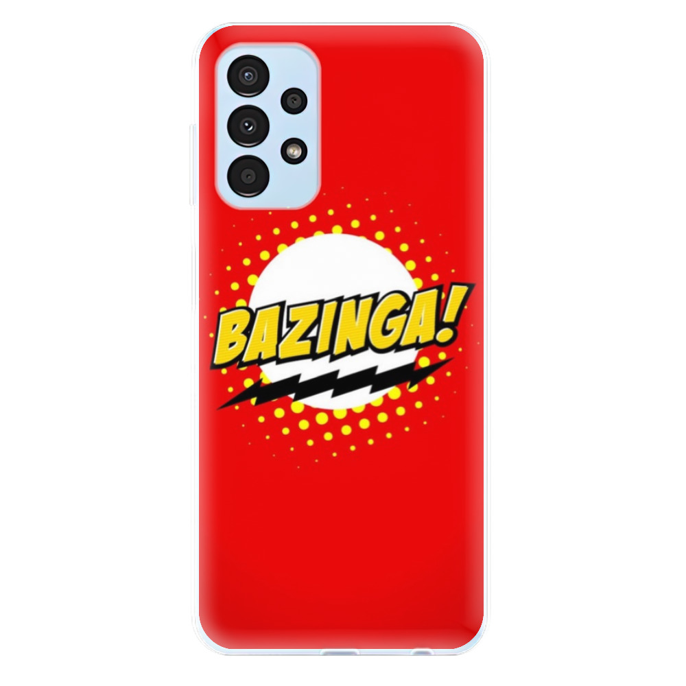 Odolné silikonové pouzdro iSaprio - Bazinga 01 - Samsung Galaxy A13