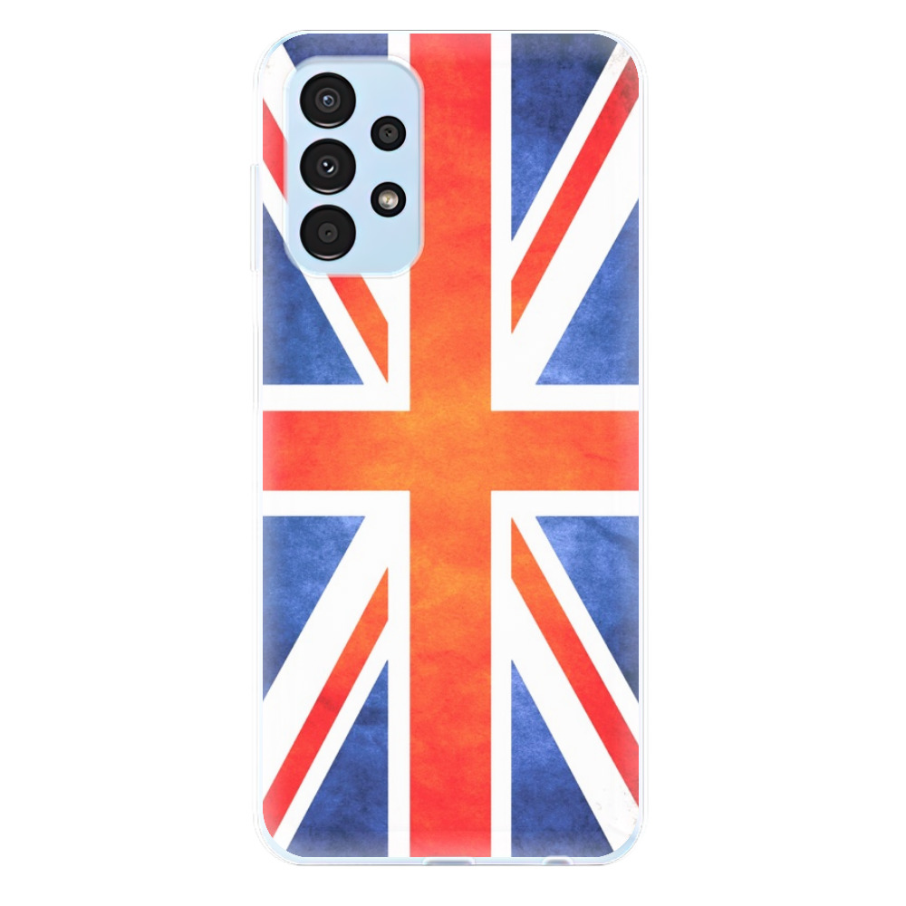 Odolné silikonové pouzdro iSaprio - UK Flag - Samsung Galaxy A13