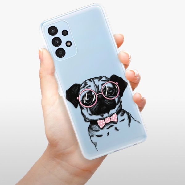 Odolné silikonové pouzdro iSaprio - The Pug - Samsung Galaxy A13