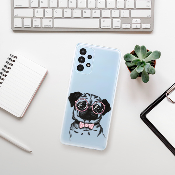 Odolné silikonové pouzdro iSaprio - The Pug - Samsung Galaxy A13