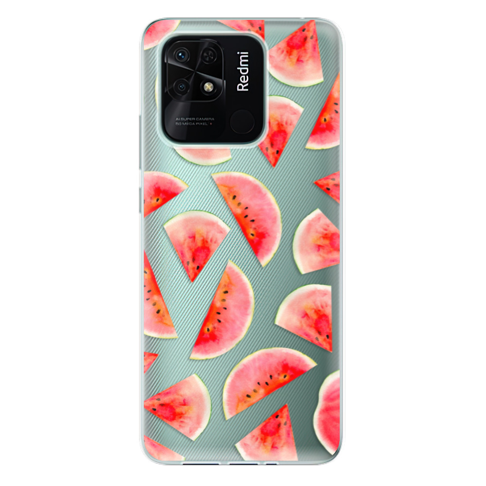 Odolné silikonové pouzdro iSaprio - Melon Pattern 02 - Xiaomi Redmi 10C