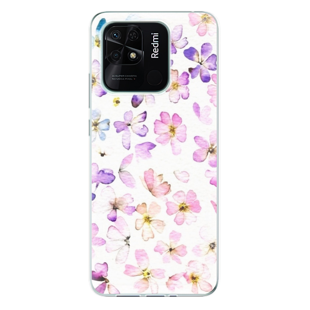 Silikonové odolné pouzdro iSaprio - Wildflowers na mobil Xiaomi Redmi 10C (Silikonový odolný kryt, obal, pouzdro iSaprio - Wildflowers na mobilní telefon Xiaomi Redmi 10C)