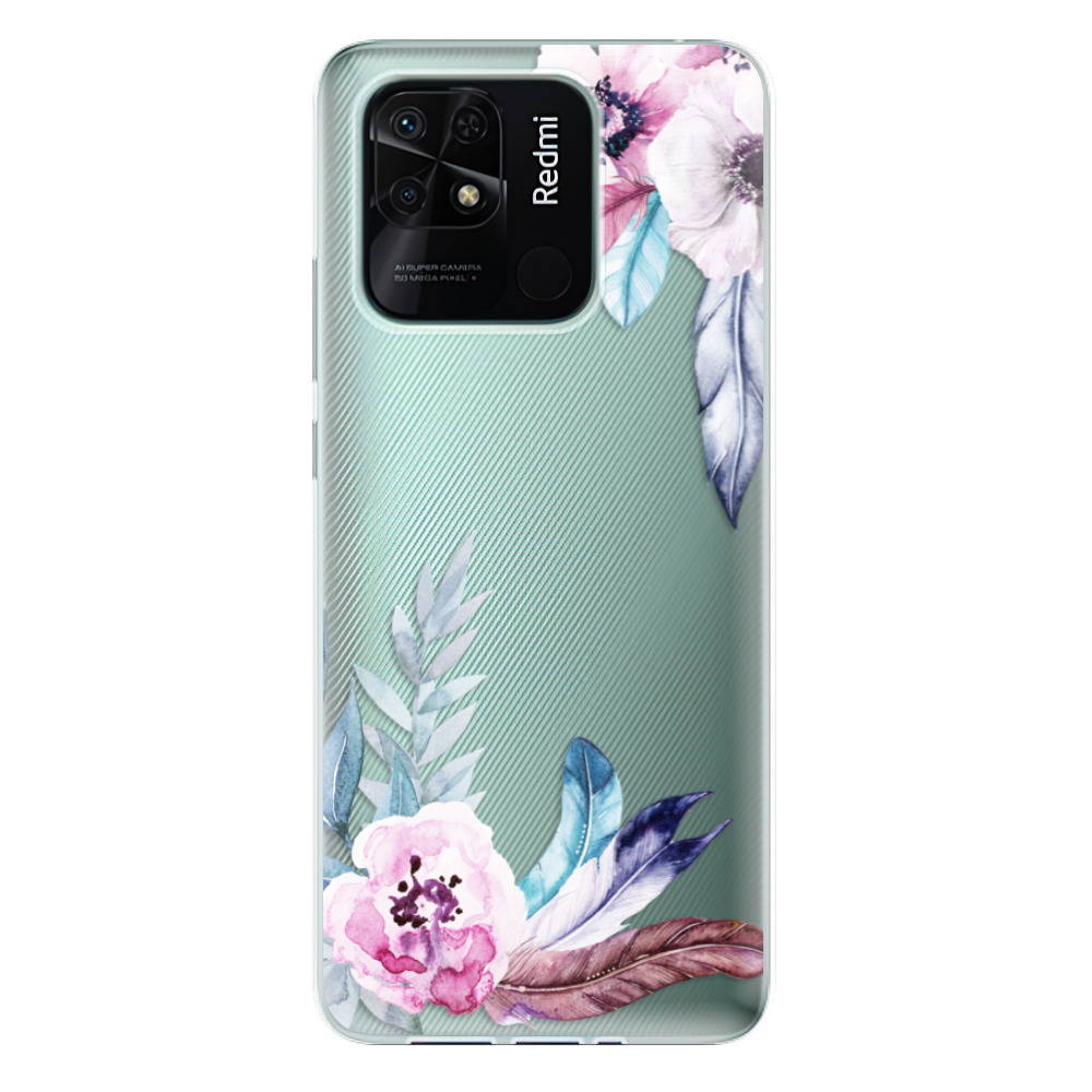 Odolné silikonové pouzdro iSaprio - Flower Pattern 04 - Xiaomi Redmi 10C