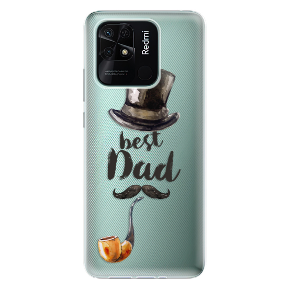 Odolné silikonové pouzdro iSaprio - Best Dad - Xiaomi Redmi 10C