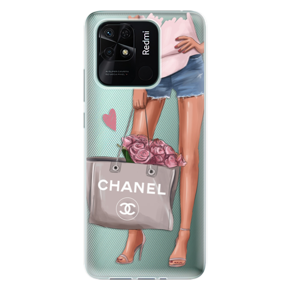 Odolné silikonové pouzdro iSaprio - Fashion Bag - Xiaomi Redmi 10C