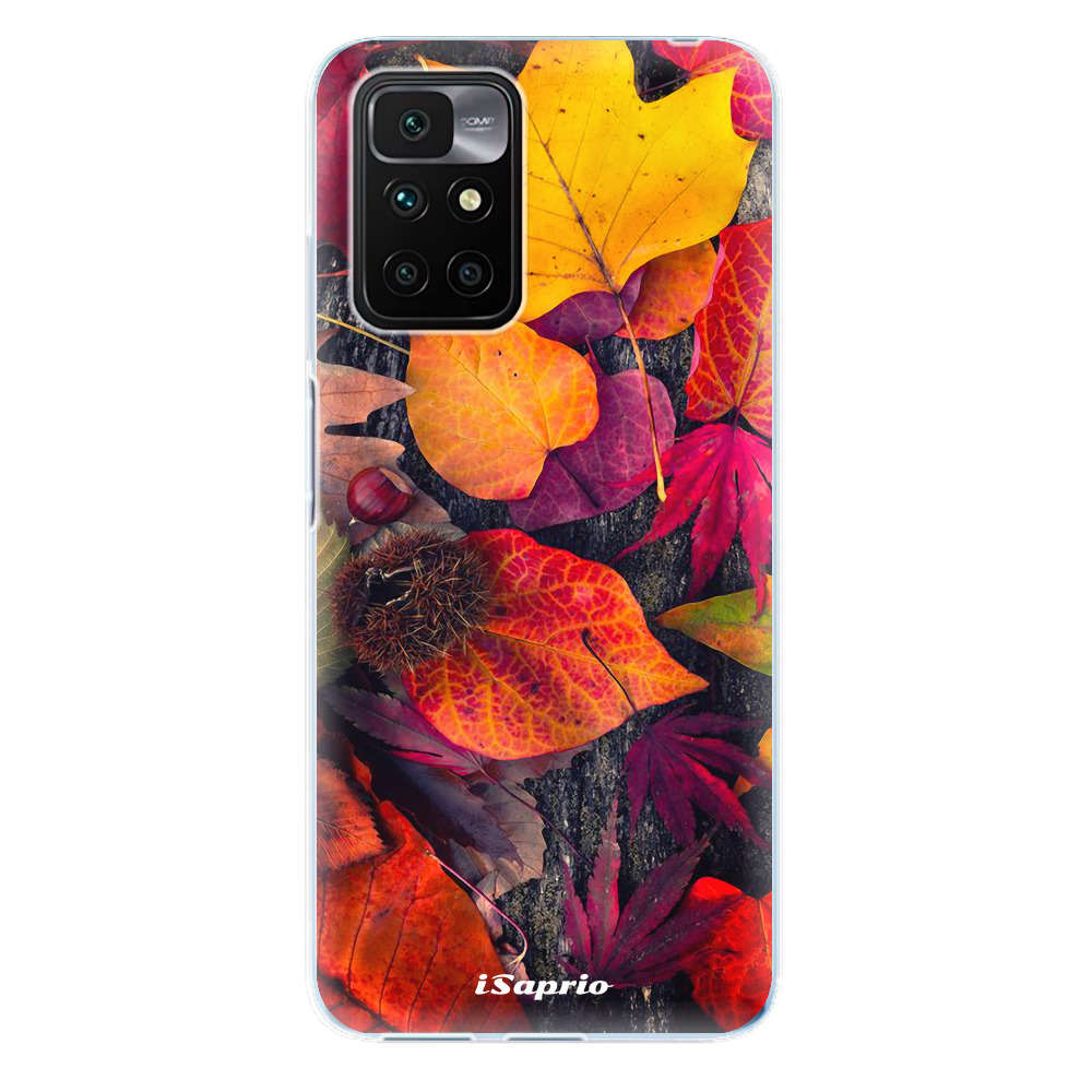 Odolné silikonové pouzdro iSaprio - Autumn Leaves 03 - Xiaomi Redmi 10