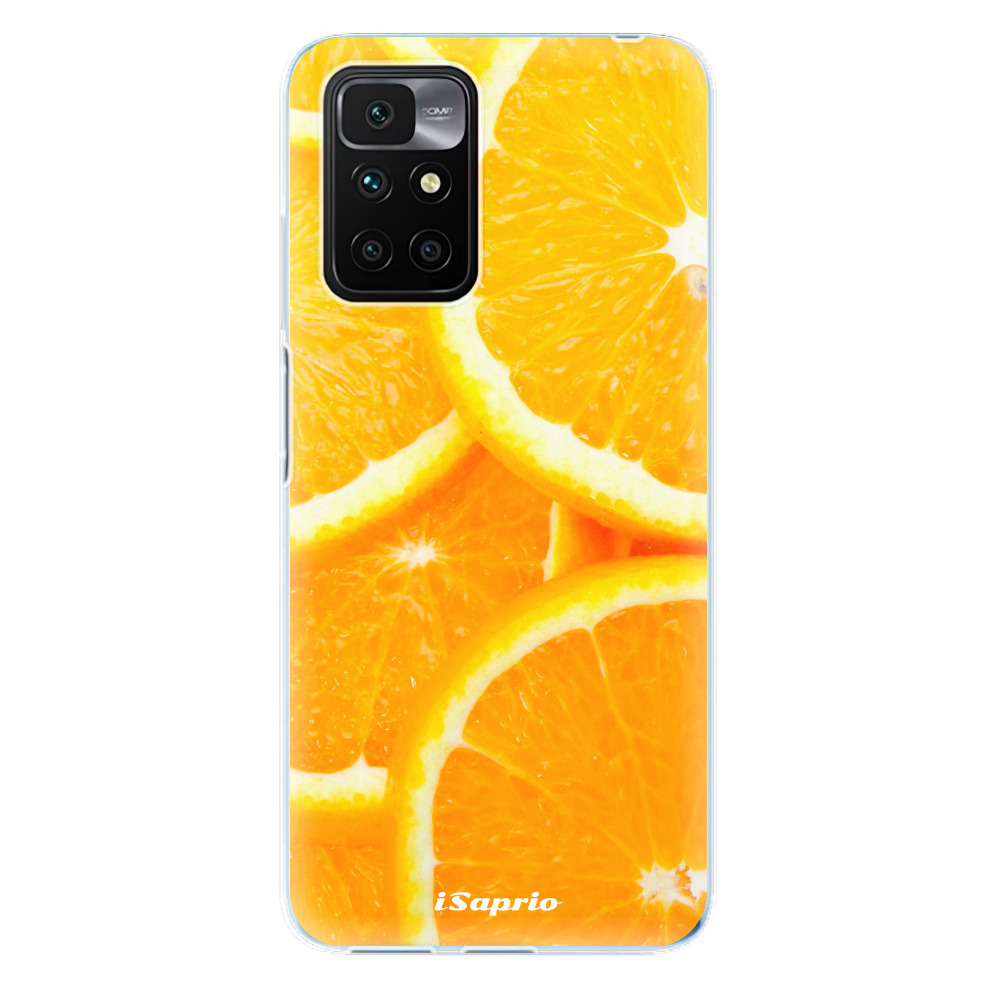 Odolné silikonové pouzdro iSaprio - Orange 10 - Xiaomi Redmi 10